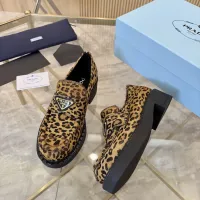 $105.00 USD Prada Leather Shoes For Men #1408712