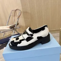 $105.00 USD Prada Leather Shoes For Men #1408714