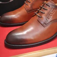 $98.00 USD Prada Leather Shoes For Men #1408716
