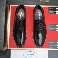 $98.00 USD Prada Leather Shoes For Men #1408719