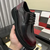 $115.00 USD Prada Leather Shoes For Men #1408754