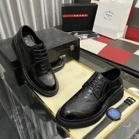$115.00 USD Prada Leather Shoes For Men #1408757