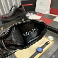$115.00 USD Prada Leather Shoes For Men #1408760