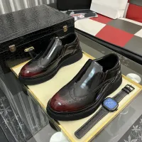 $115.00 USD Prada Leather Shoes For Men #1408766