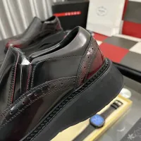 $115.00 USD Prada Leather Shoes For Men #1408766