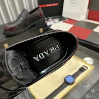$115.00 USD Prada Leather Shoes For Men #1408769