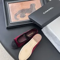 $102.00 USD Chanel Flat Shoes For Women #1408905
