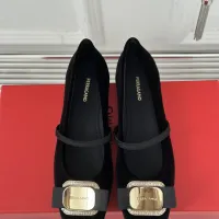 $105.00 USD Salvatore Ferragamo Flat Shoes For Women #1408920