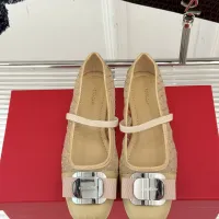 $108.00 USD Salvatore Ferragamo Flat Shoes For Women #1408921