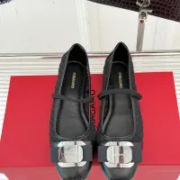 $108.00 USD Salvatore Ferragamo Flat Shoes For Women #1408922