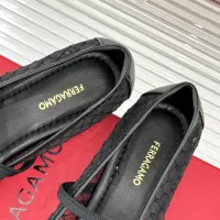 $108.00 USD Salvatore Ferragamo Flat Shoes For Women #1408922