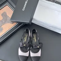 $102.00 USD Chanel Flat Shoes For Women #1408985