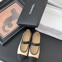 $102.00 USD Chanel Flat Shoes For Women #1408987