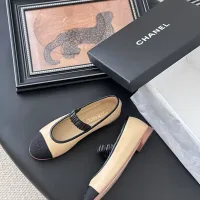 $102.00 USD Chanel Flat Shoes For Women #1408987