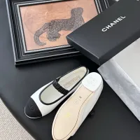 $102.00 USD Chanel Flat Shoes For Women #1408989