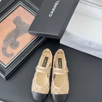 $102.00 USD Chanel Flat Shoes For Women #1408992