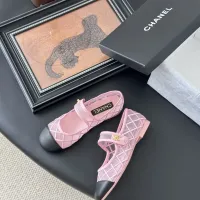 $102.00 USD Chanel Flat Shoes For Women #1408993