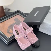 $102.00 USD Chanel Flat Shoes For Women #1408993