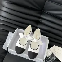 $102.00 USD Chanel Flat Shoes For Women #1409007