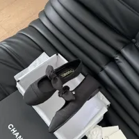 $102.00 USD Chanel Flat Shoes For Women #1409008