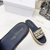 $85.00 USD Christian Dior Slippers For Women #1409177