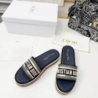 $85.00 USD Christian Dior Slippers For Women #1409177