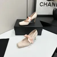 $102.00 USD Chanel High-Heeled Shoes For Women #1409195