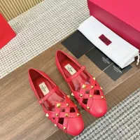 $105.00 USD Valentino Flat Shoes For Women #1409209