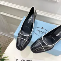 $125.00 USD Prada High-heeled Shoes For Women #1409239