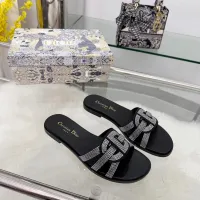 $85.00 USD Christian Dior Slippers For Women #1409330