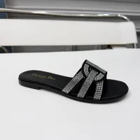 $85.00 USD Christian Dior Slippers For Women #1409330