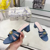 $85.00 USD Christian Dior Slippers For Women #1409334