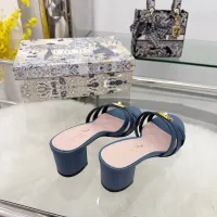$85.00 USD Christian Dior Slippers For Women #1409334