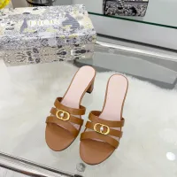$85.00 USD Christian Dior Slippers For Women #1409336