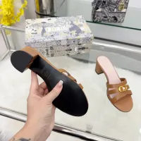 $85.00 USD Christian Dior Slippers For Women #1409336
