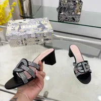$88.00 USD Christian Dior Slippers For Women #1409337