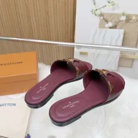 $85.00 USD Louis Vuitton Slippers For Women #1409356