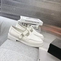 $102.00 USD Chanel Leather Shoes For Women #1409380