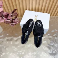 $115.00 USD Christian Dior Leather Shoes For Women #1409393