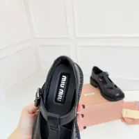 $102.00 USD MIU MIU Leather Shoes For Women #1409419