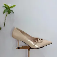 $102.00 USD Prada High-heeled Shoes For Women #1409435