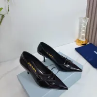 $102.00 USD Prada High-heeled Shoes For Women #1409437