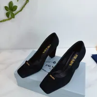$102.00 USD Prada High-heeled Shoes For Women #1409447