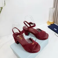 $105.00 USD Prada Sandal For Women #1409468