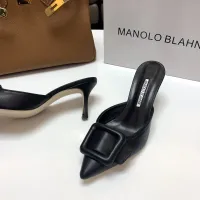 $96.00 USD Manolo Blahnik Slippers For Women #1409578