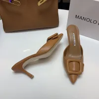 $96.00 USD Manolo Blahnik Slippers For Women #1409579