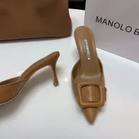 $96.00 USD Manolo Blahnik Slippers For Women #1409579