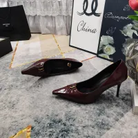 $118.00 USD Yves Saint Laurent YSL High-Heeled Shoes For Women #1409762