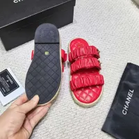 $88.00 USD Chanel Slippers For Women #1409853