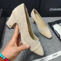 $96.00 USD Chanel High-Heeled Shoes For Women #1409857